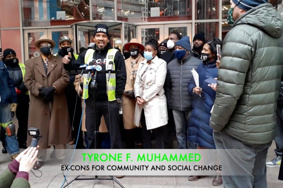 Tyronne F. Muhammed Exec. Dir. Ex-Cons for Community and Social Change