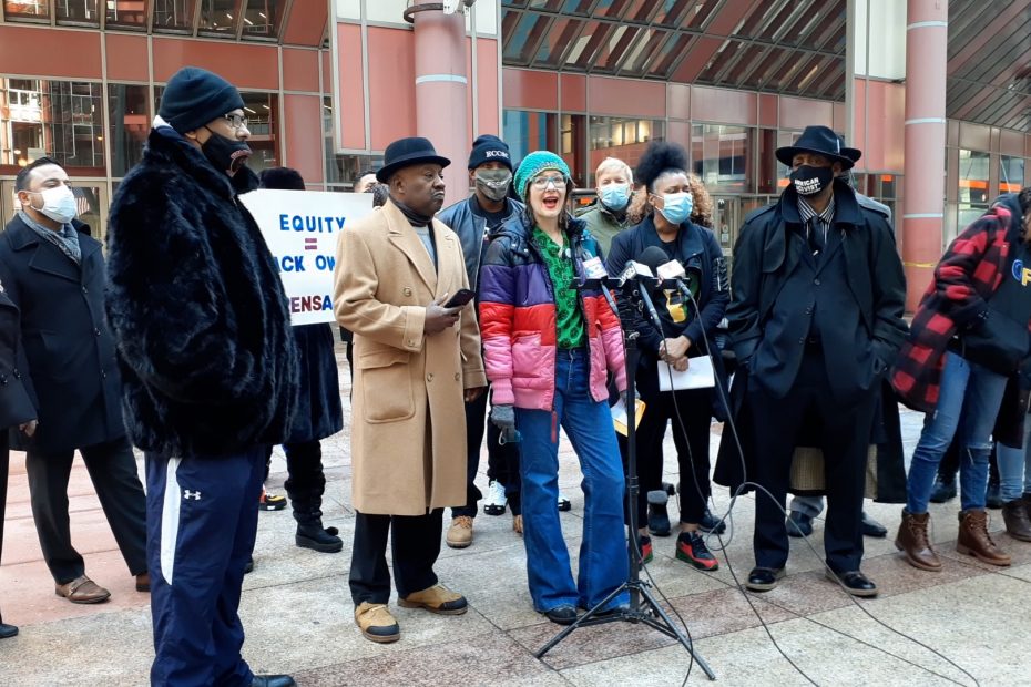 Chicago Social Equity Rights Press Conference Anna Rose II-Epstein 02-23-2021